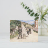 Carte La Marche Mariage de Robinson, mariés Vintages (Debout devant)