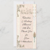 Carte La mariée est arrivée (Dos)