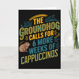 Carte La marmotte demande 6 semaines de cappuccino suppl