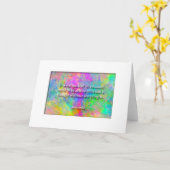 Carte "La marque d'un esprit instruit…" Citation (Fleur jaune)