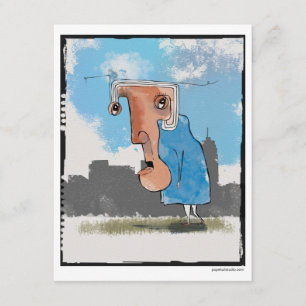 Carte La mauvaise journée de Madame Gronk...Carte