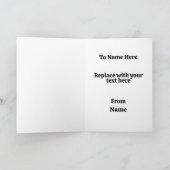 Carte La Meilleure Enseignante – Rosette de Récompense A (Intérieur)