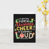 Carte La Meilleure Façon De Diffuser La Soirée De Noël E (Fleur jaune)