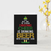 Carte La Meilleure Façon De Diffuser La Soirée De Noël E (Fleur jaune)