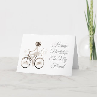CARTE ***LA MEILLEURE FEMME DE L'AMI*** L'ANNIVERSAIRE E