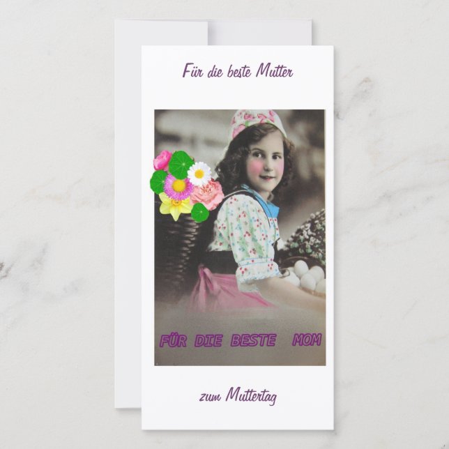 Carte La meilleure maman (Devant)