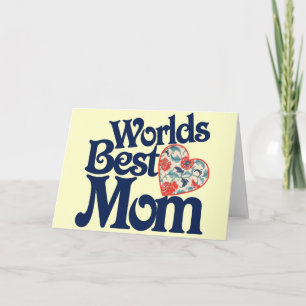 Carte La Meilleure maman de Worlds