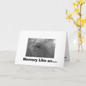 Carte La mémoire aiment…. (Fleur jaune)