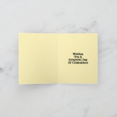 Carte La mémoire de l'éléphant n'oublie jamais anniversa (Intérieur)