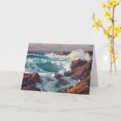 Carte La mer de Californie | Edgar Alwin Payne (Fleur jaune)