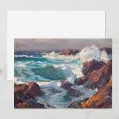 Carte La mer de Californie | Edgar Alwin Payne (Devant / Derrière)