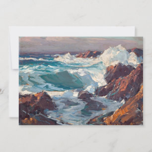 Carte La mer de Californie Edgar Alwin Payne