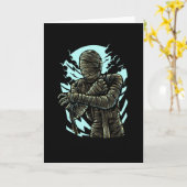 Carte La momie (Fleur jaune)