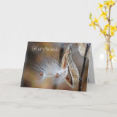 Carte La morue de l'algue va bien bientôt (Fleur jaune)