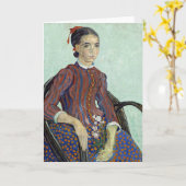 Carte La Mousmé | Vincent van Gogh (Fleur jaune)