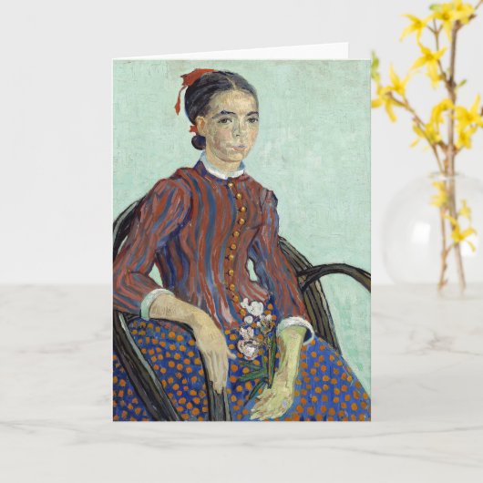 Carte La Mousmé | Vincent van Gogh (Fleur jaune)