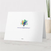 Carte La Musique Est Une Langue Universelle, Version Sur (Dos)