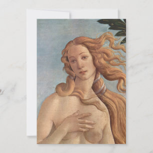 Carte La naissance de Vénus (détail) par Sandro Botticel