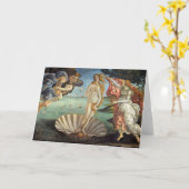 Carte La naissance de Vénus par Sandro Botticelli (Fleur jaune)