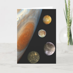 Carte La NASA/système jupitérien