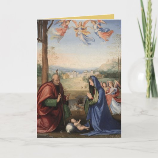 Carte La Nativité de Fra Bartolommeo (Devant)