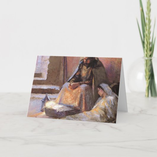 Carte La Nativité De Gari Melchers (Devant)