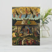 Carte La Nativité Mystique - Botticelli (Debout devant)