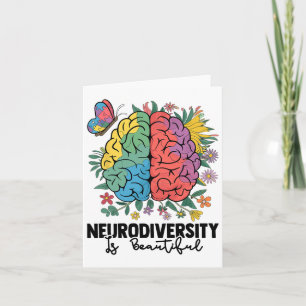 Carte La Neurodiversité Est Une Belle Sped Et Autisme Ad