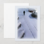 Carte La nouvelle neige (Devant / Derrière)