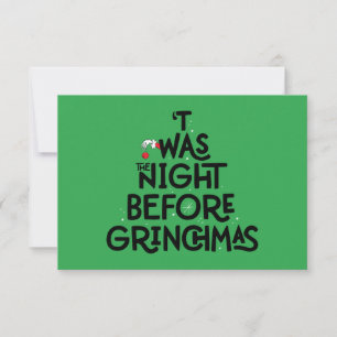 Carte La Nuit avant Grinchmas