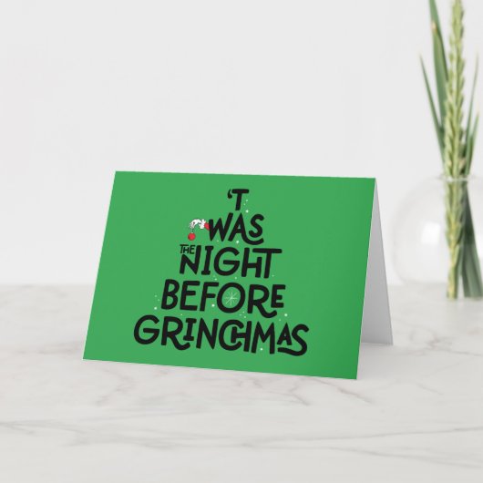 Carte La Nuit avant Grinchmas (Devant)