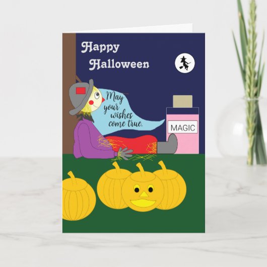 Carte La nuit de la magie d'Halloween : vide (Devant)