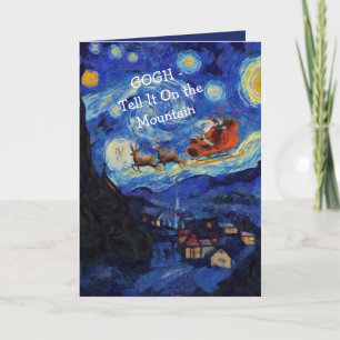 Carte La nuit étoilée de Van Gogh Saint Nicolas à Saint