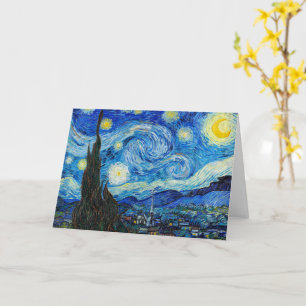 Carte La Nuit étoilée Van Gogh