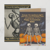 Carte La nuit la plus effrayante, ton amour est mon plus (Devant / Derrière)