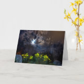 Carte la nuit nous appartient (Fleur jaune)