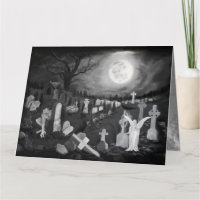 La nuit sur le cimetière - Angel avec Diable