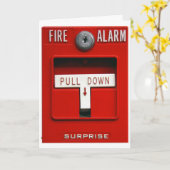 Carte Là où est le feu (Fleur jaune)