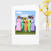 Carte Là où I serait sans mes amies ! (Fleur jaune)