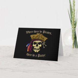 Carte Là où il y ait des pirates
