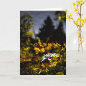 Carte là où les rêves peuvent venir (Fleur jaune)