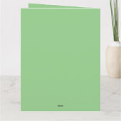 Carte La Paix sur Terre Noël (Dos)