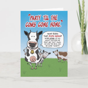 Cartes Vache D Anniversaire Zazzle Be