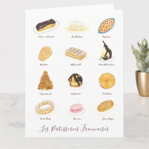 Carte La Pâtisserie Française
