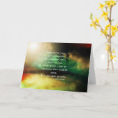 Carte La PEINE ne finit jamais (Fleur jaune)