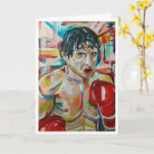 Carte La peinture de la boîte par Alfred Fox (Fleur jaune)