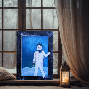 Carte La peinture de l'évasion du bonhomme de neige par