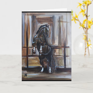 Carte La peinture du cheval sauvage par Alfred Fox