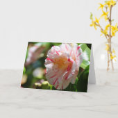 Carte La Peppermint Camellia Close - Art Cadre (Fleur jaune)