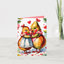 La Perfect Pear : Punny Valentine Card